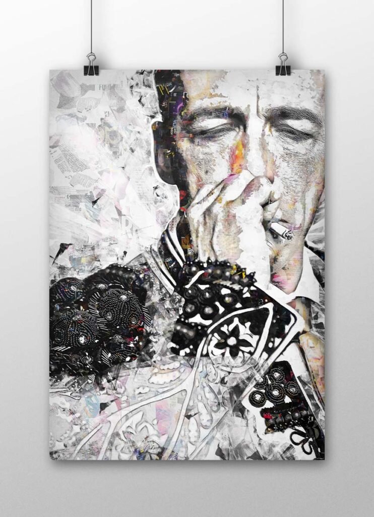 Poster moderno, poster torero, lamina taurina, poster decoracion, arte taurino poster