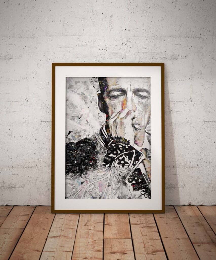 Poster moderno, poster torero, lamina taurina, poster decoracion